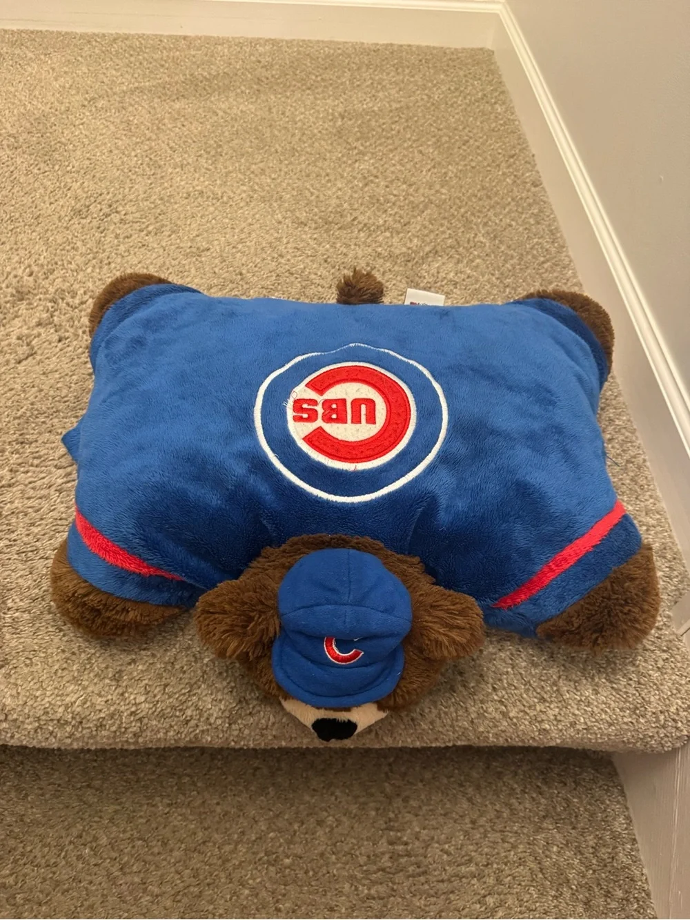 MLB CHICAGO CUBS BEAR PILLOW PETS PLUSH